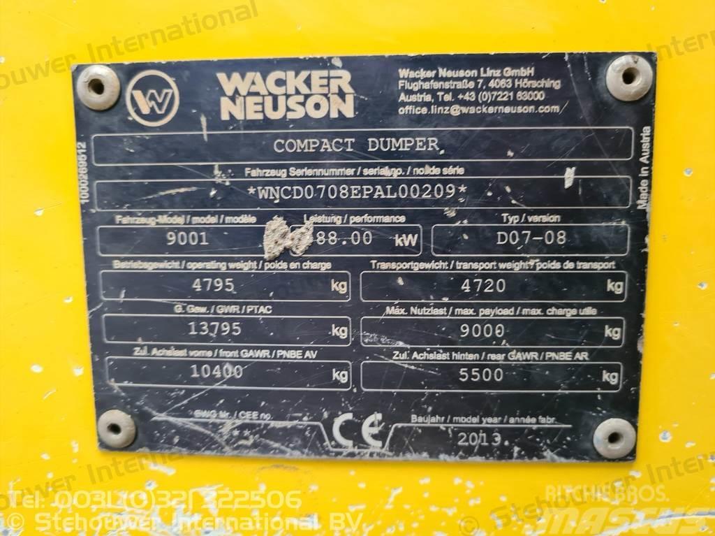 Wacker Neuson 9001 Dumpers de obras