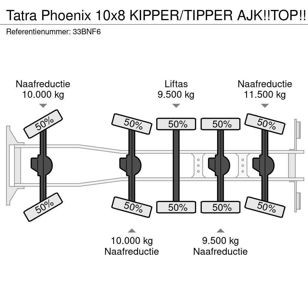 Tatra Phoenix 10x8 KIPPER/TIPPER AJK!!TOP!! Camiões basculantes