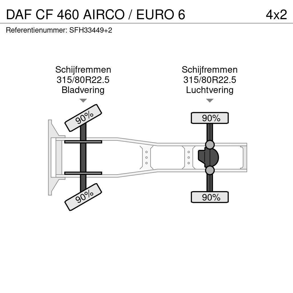 DAF CF 460 AIRCO / EURO 6 Tractores (camiões)