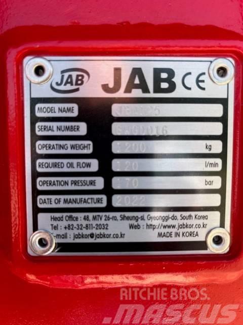 JAB JBN125 Martelos Hidráulicos