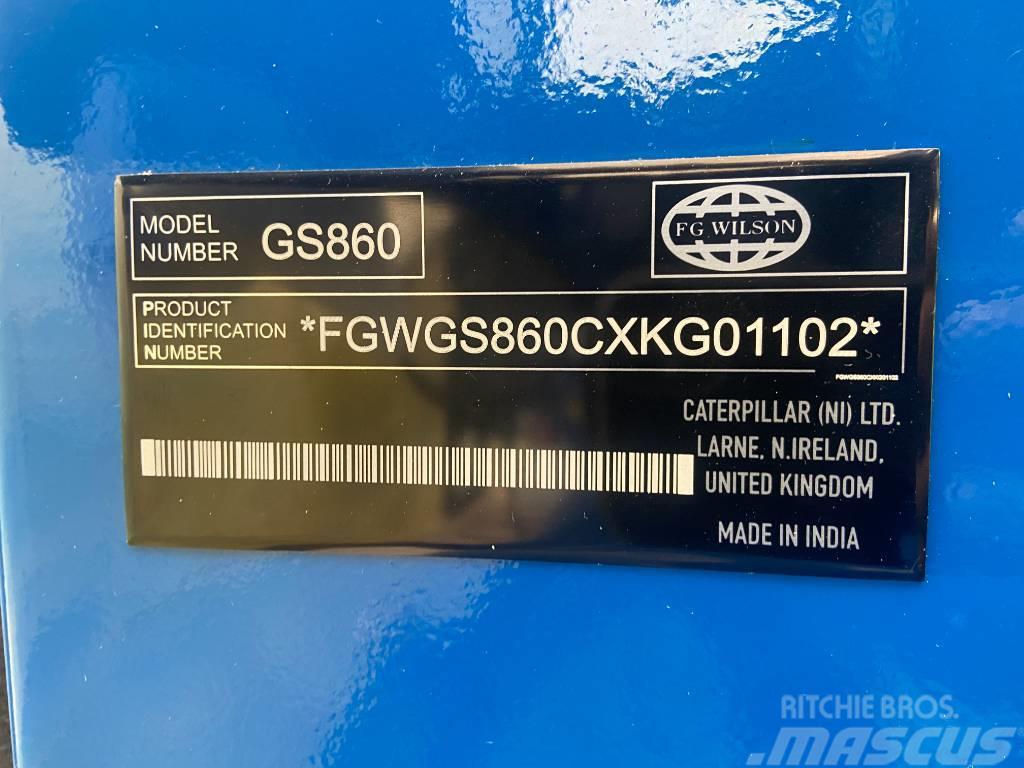 FG Wilson P1100E1 - Perkins - 1100 kVA Genset - DPX-16027-O Geradores Diesel