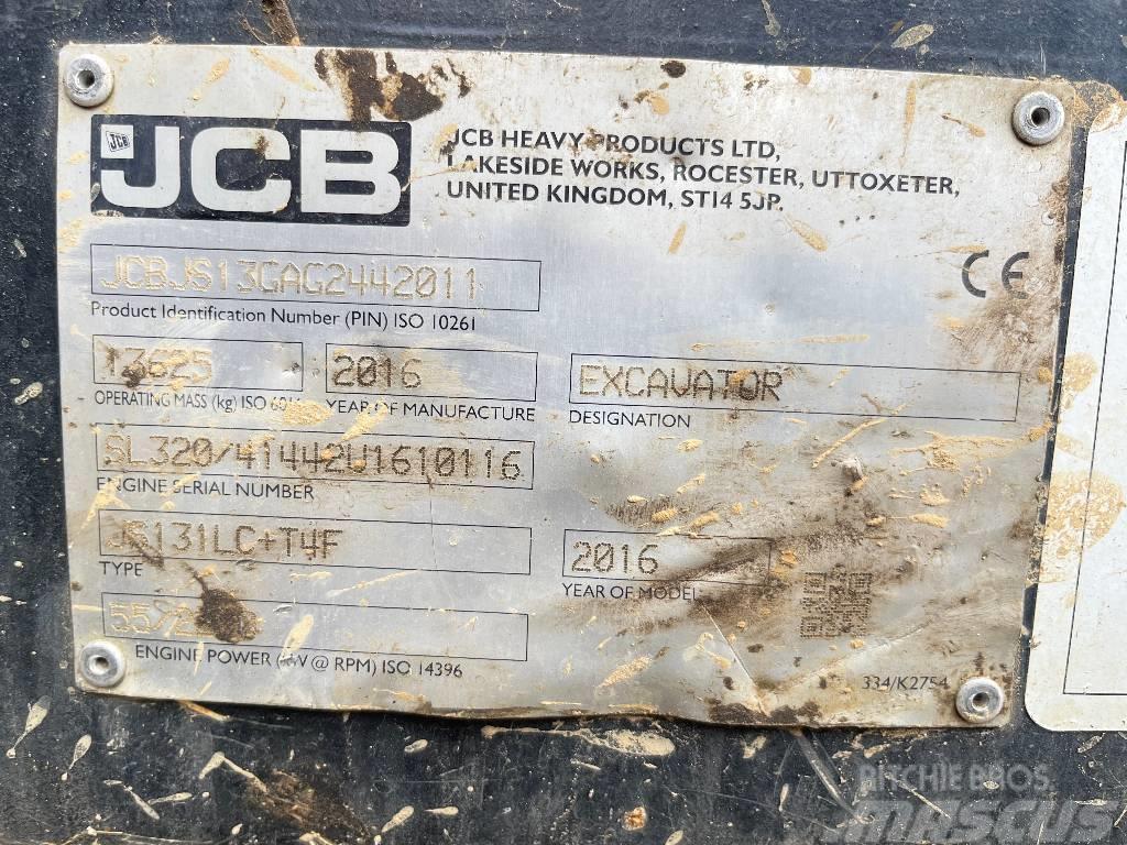JCB JS 131 LC Escavadoras de rastos
