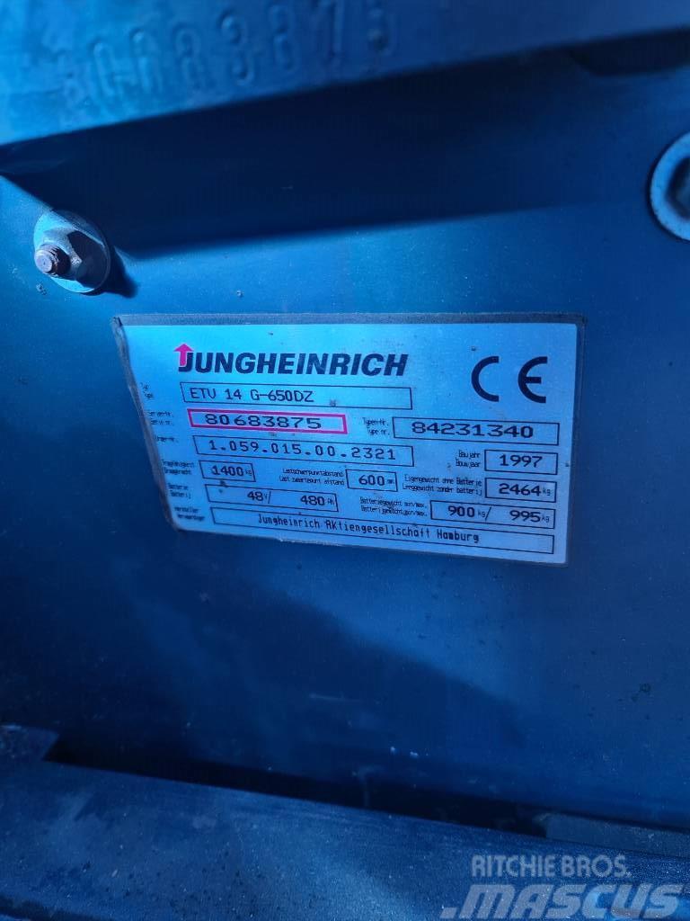 Jungheinrich ETV 14 Empilhadores Elevadores