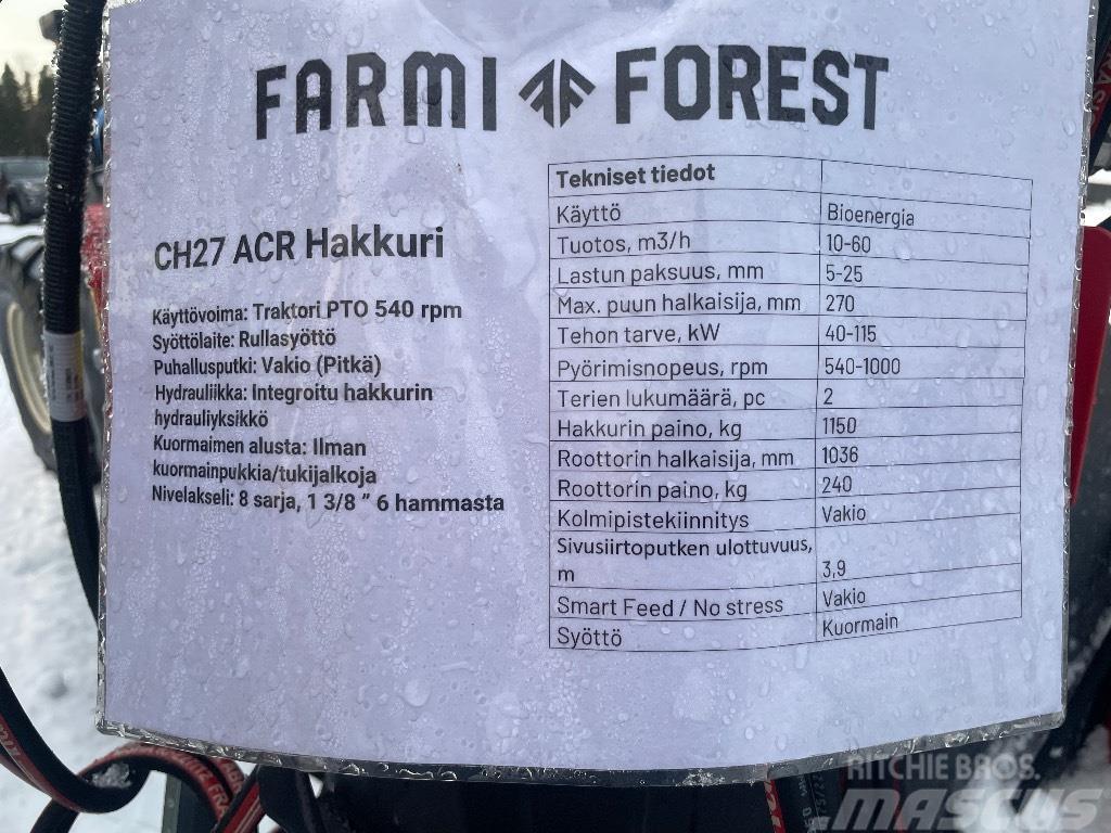 Farmi Forest CH27 Estilhaçadoras florestais