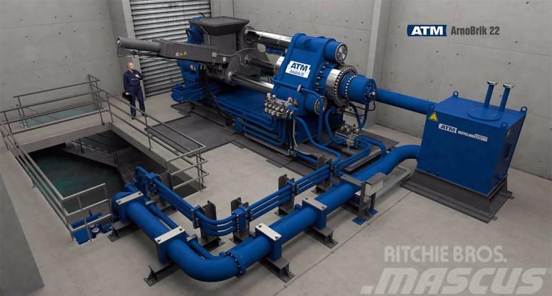 ATM ArnoBrik Briquetting presses Centrais de processamento de lixo