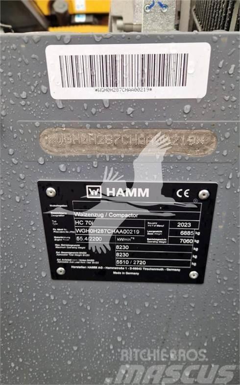 Hamm HC70i Cilindros Compactadores monocilíndricos