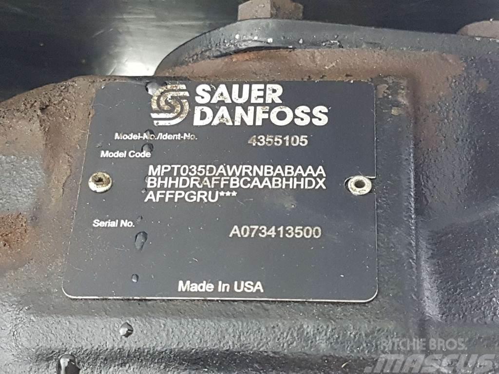 Sauer Danfoss MPT035DAWR-4355105-Load sensing pump Hidráulica