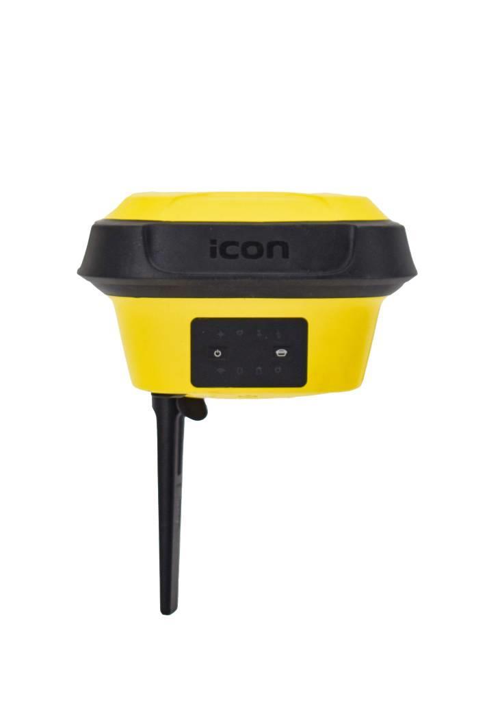 Leica iCON iCG70 Single 450-470MHz UHF Rover w/ Tilt Outros componentes