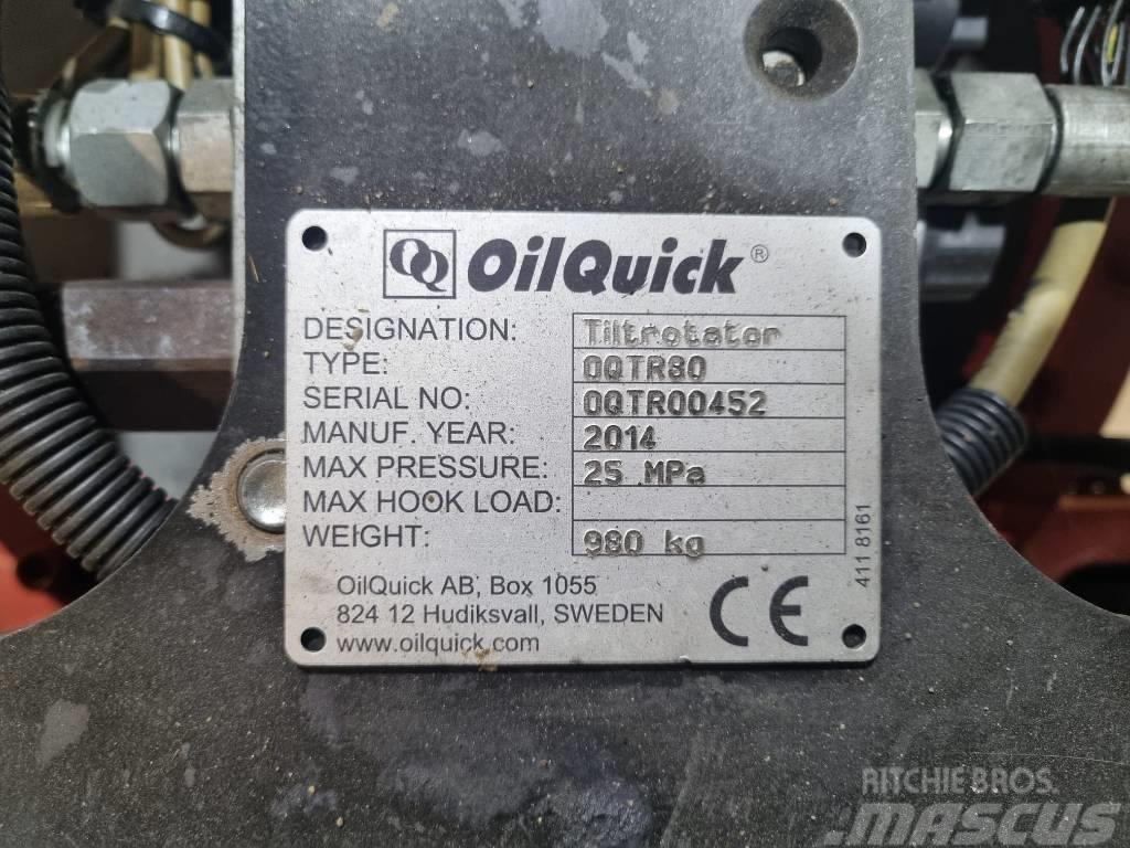  OilQuick/Rototilt OQTR80 tiltrotator Rotadores