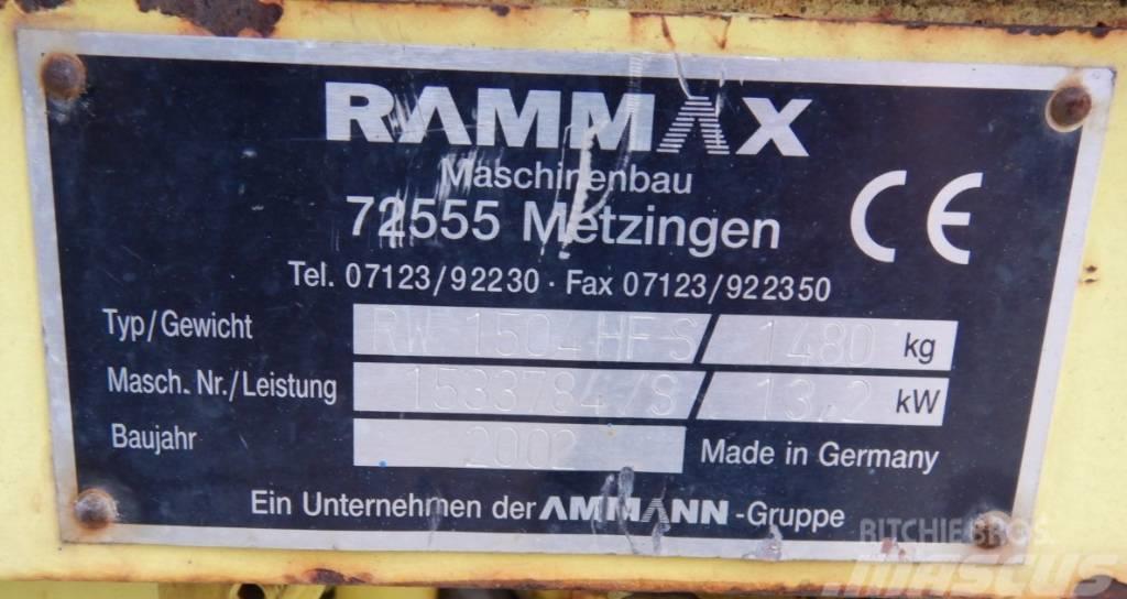 Rammax RW1504HF Compactadores para terra