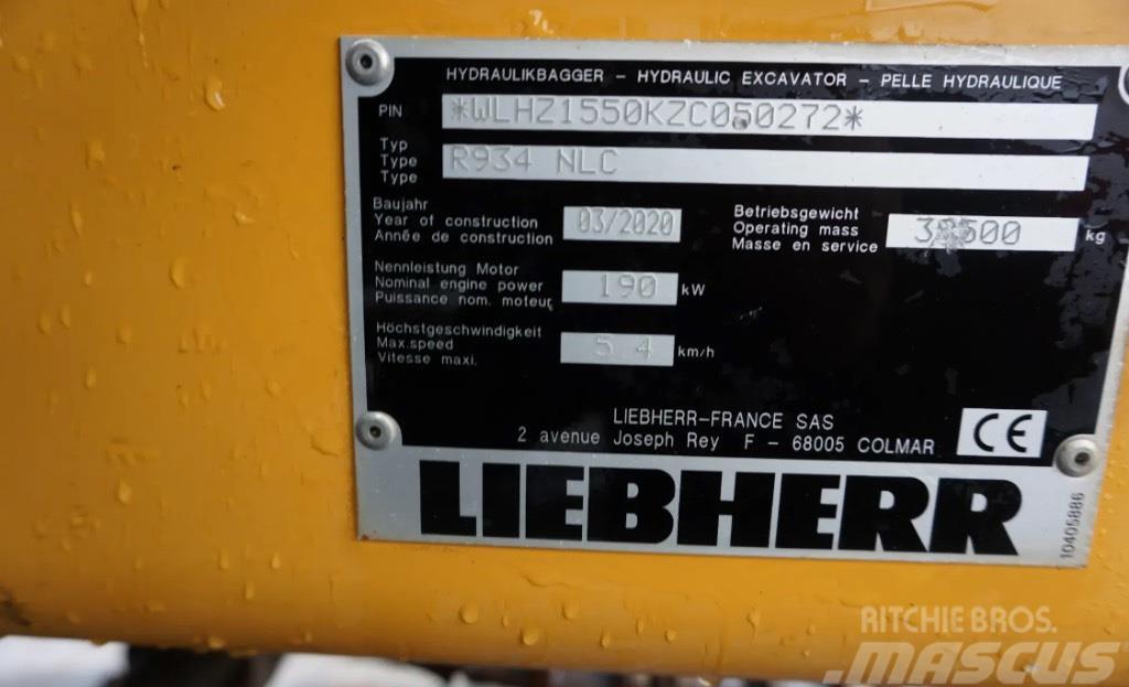 Liebherr R 934 NLC Escavadoras de rastos
