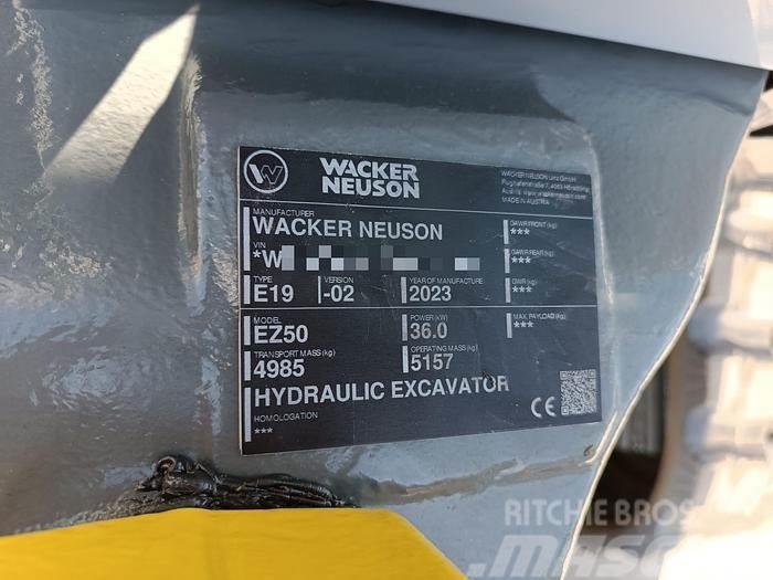 Wacker Neuson EZ50 Escavadoras de rastos