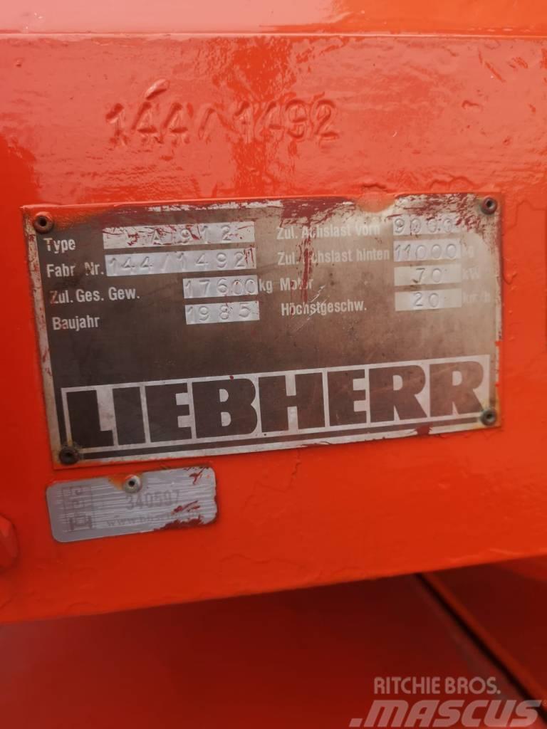 Liebherr A 912 Escavadoras de rodas