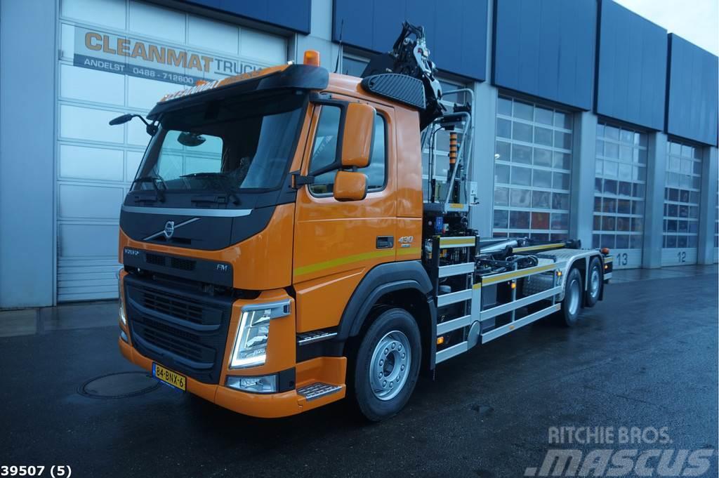 Volvo FM 440 HMF 23 ton/meter laadkraan Camiões Ampliroll
