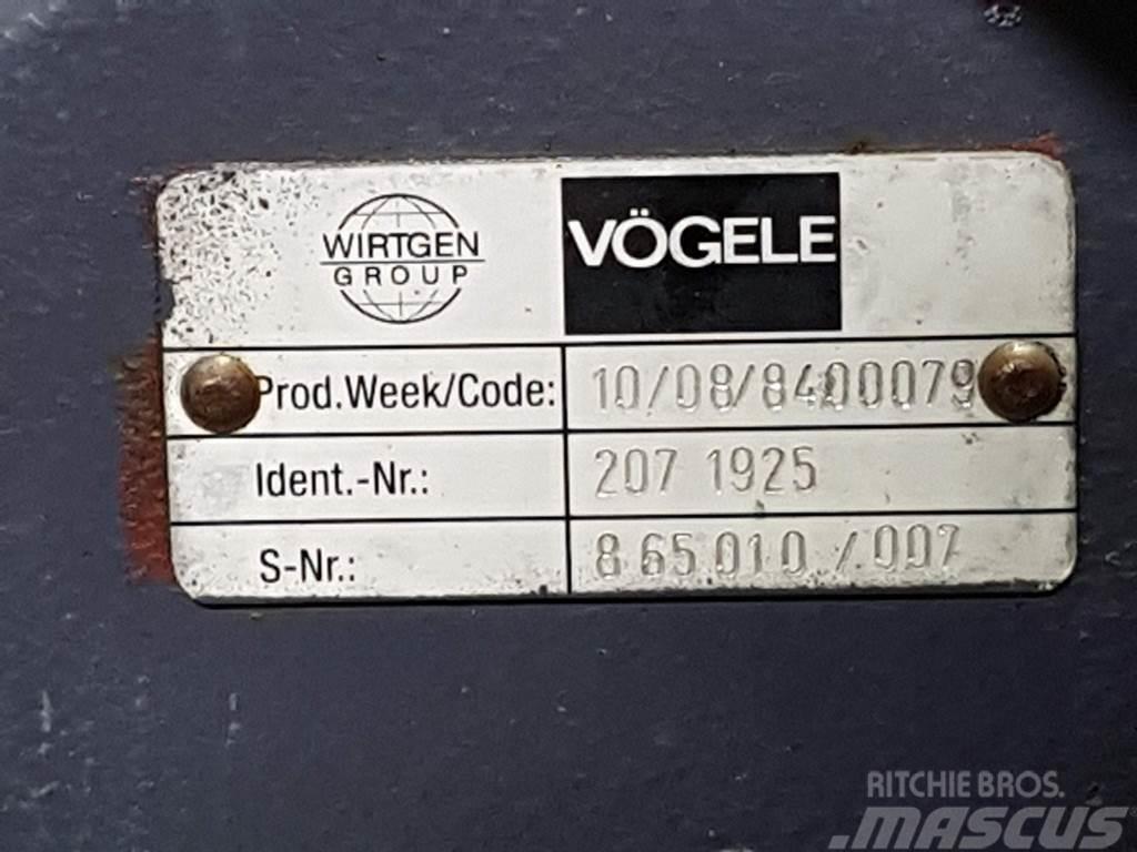 Vögele 2071925 - Transmission/Getriebe/Transmissiebak Transmissão
