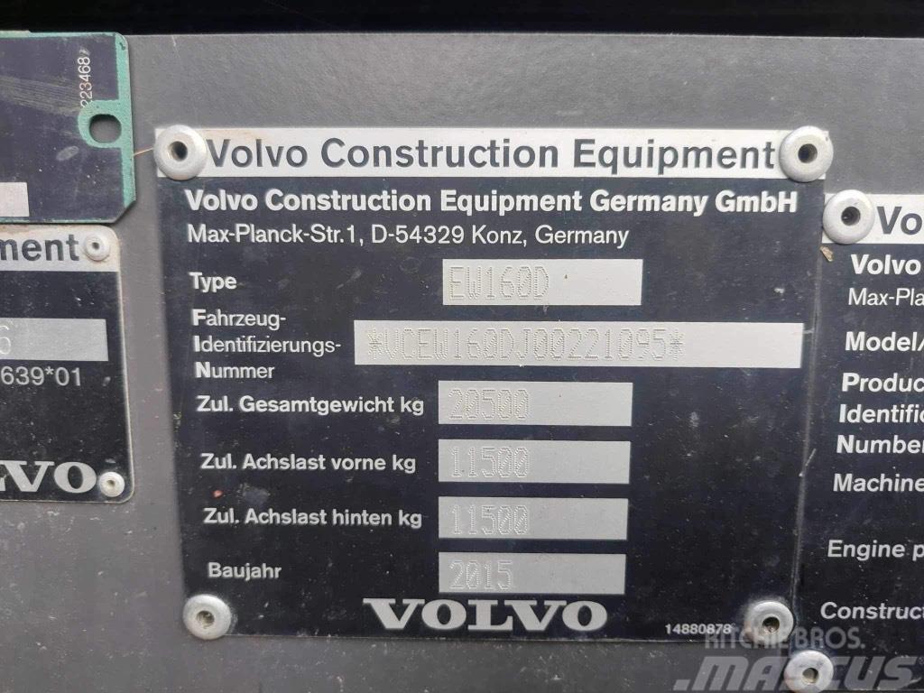Volvo EW 160 D Escavadoras de rodas