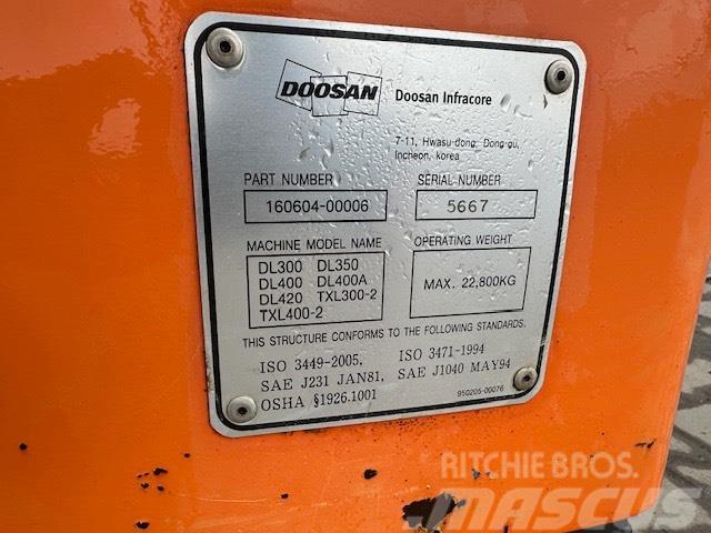 Doosan DL 300 KABINA Cabines e interior máquinas construção