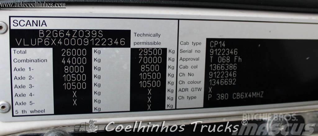 Scania P 380 + PK 15500 Camiões basculantes