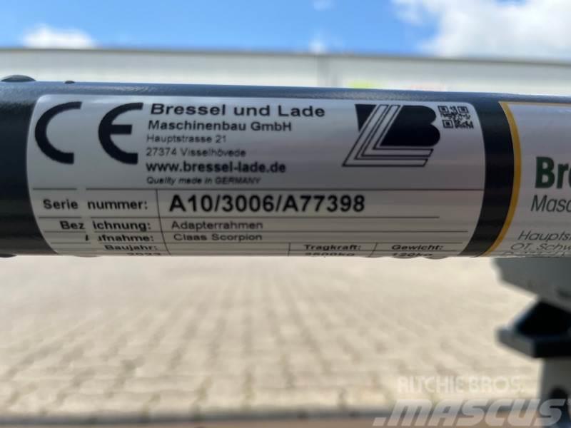 Bressel UND LADE A10 Adapterrahmen CLAAS SCORPION - EURO Manipuladores telescópicos