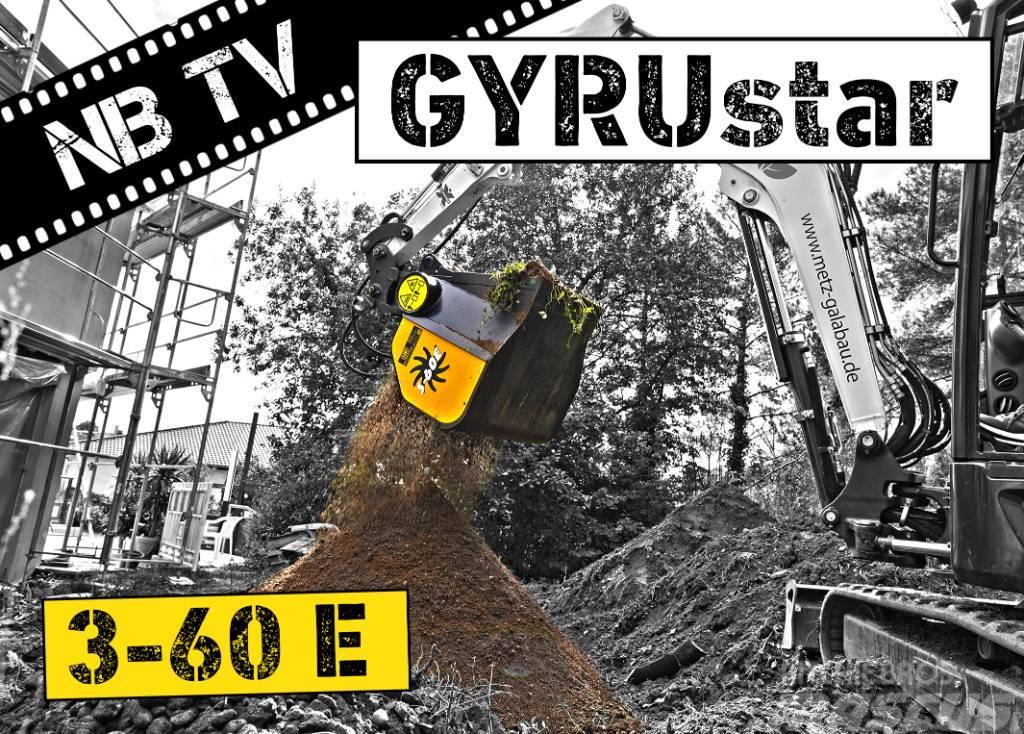 Gyru-Star 3-60E | Schaufelseparator Minibagger Baldes crivo