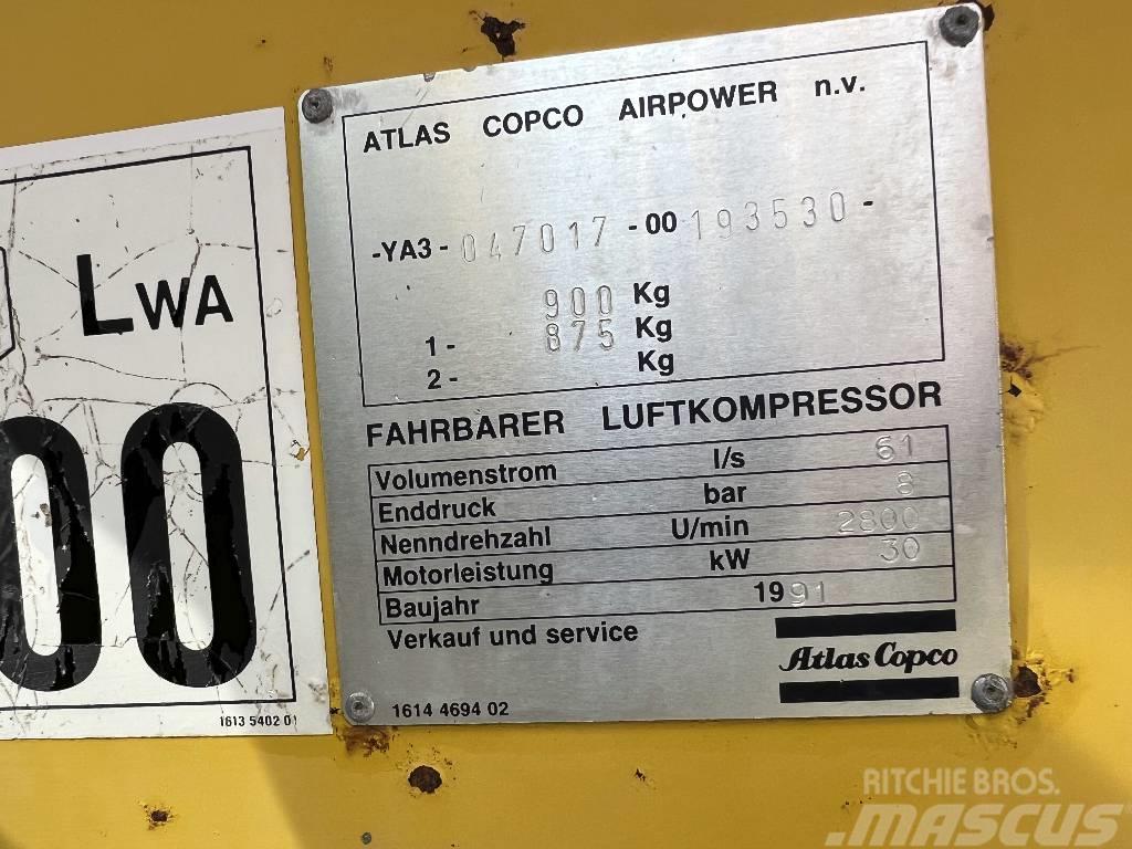 Atlas Copco XAS 65 *Luftkompressor* Reforçadores de ar