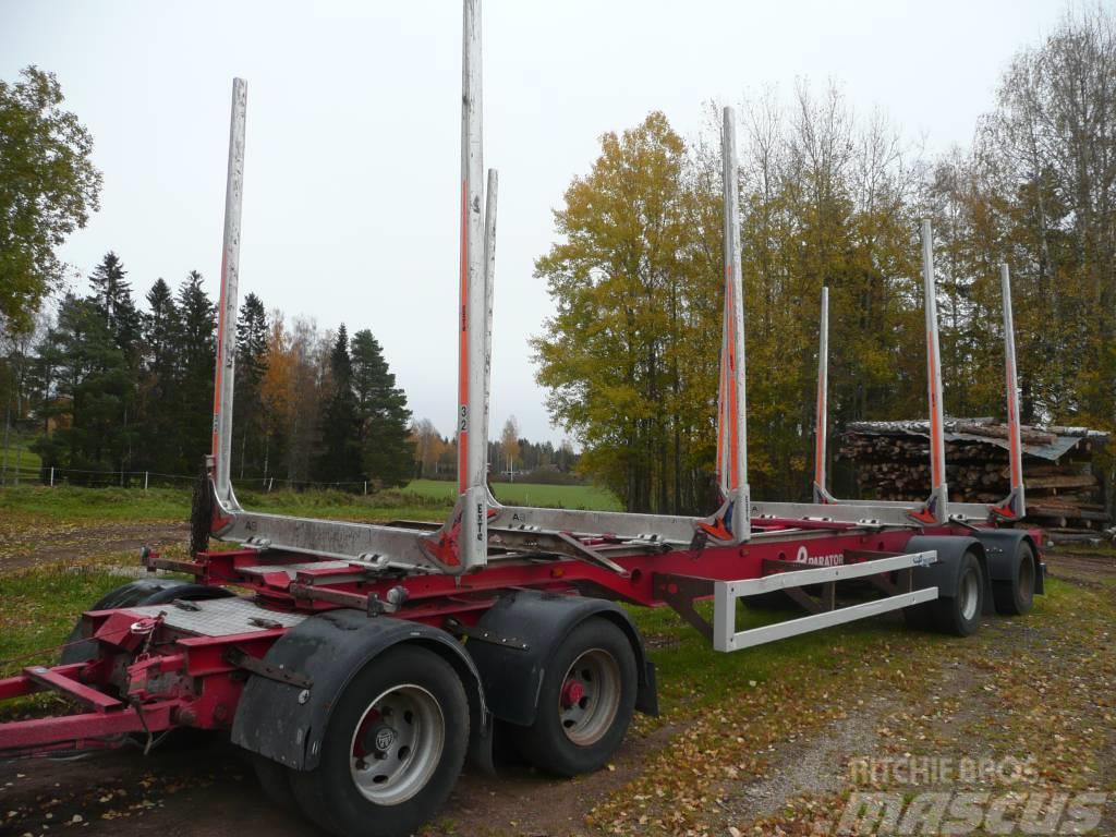 Parator Timmersläp Reboques de transporte de troncos
