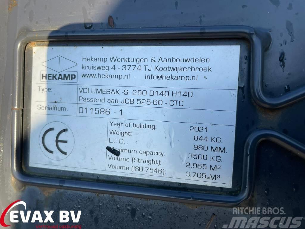 Hekamp Volumebak Q-fit / Compacttool Acessórios de carregadora frontal