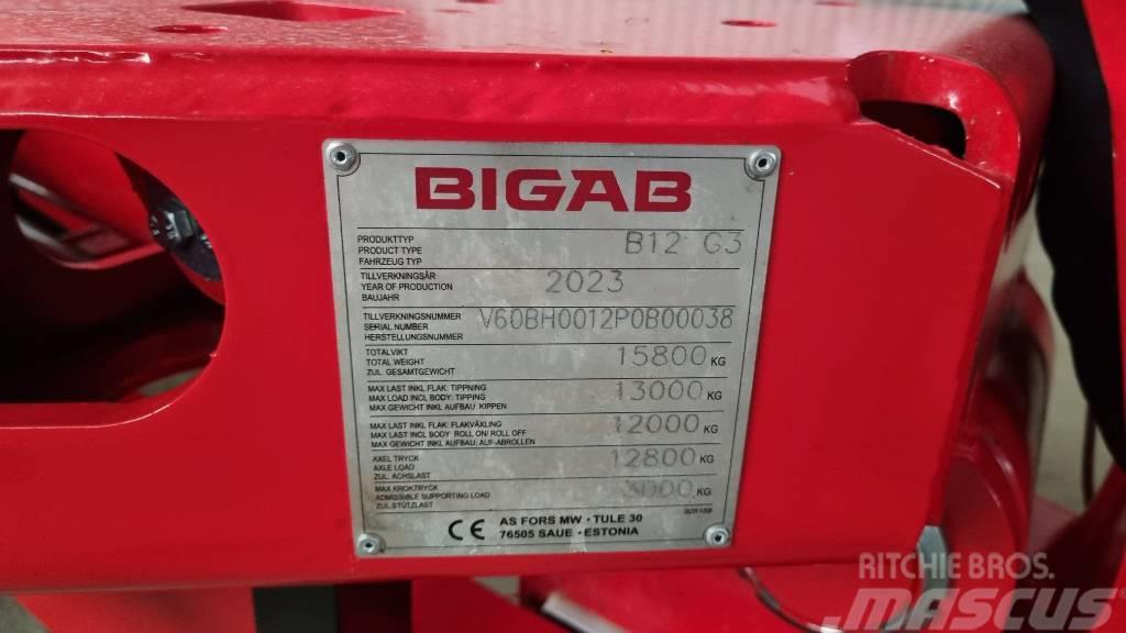 Bigab B12 Växlarvagn Reboques agricolas de uso geral