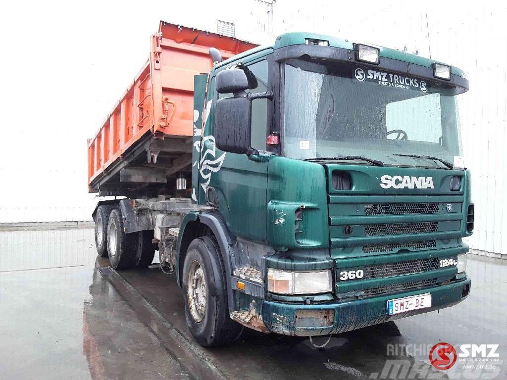 Scania 124 360 manual pump Camiões basculantes