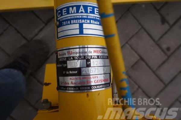  K bolt removing machine Geismar CEMAFER MEB Road R Equipamento de Construção de Linha Férrea