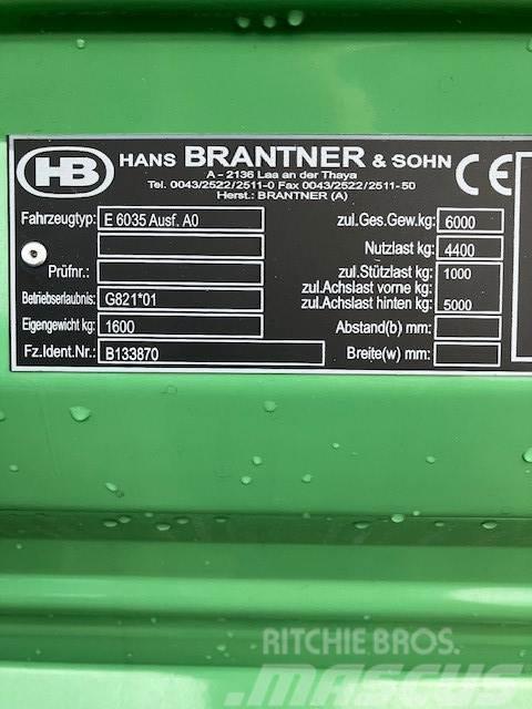 Brantner E 6035 EURO-Line Reboque de fardos