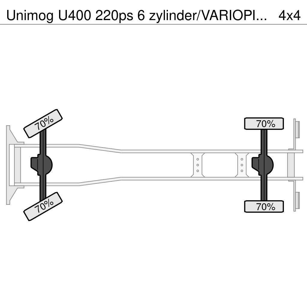 Unimog U400 220ps 6 zylinder/VARIOPILOT/HYDROSTAT/MULAG F Outros Camiões