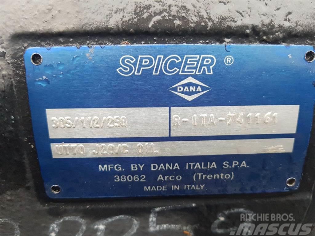 Fantuzzi SF60-EF1200-Spicer Dana 305/112/258-Axle/Achse/As Eixos