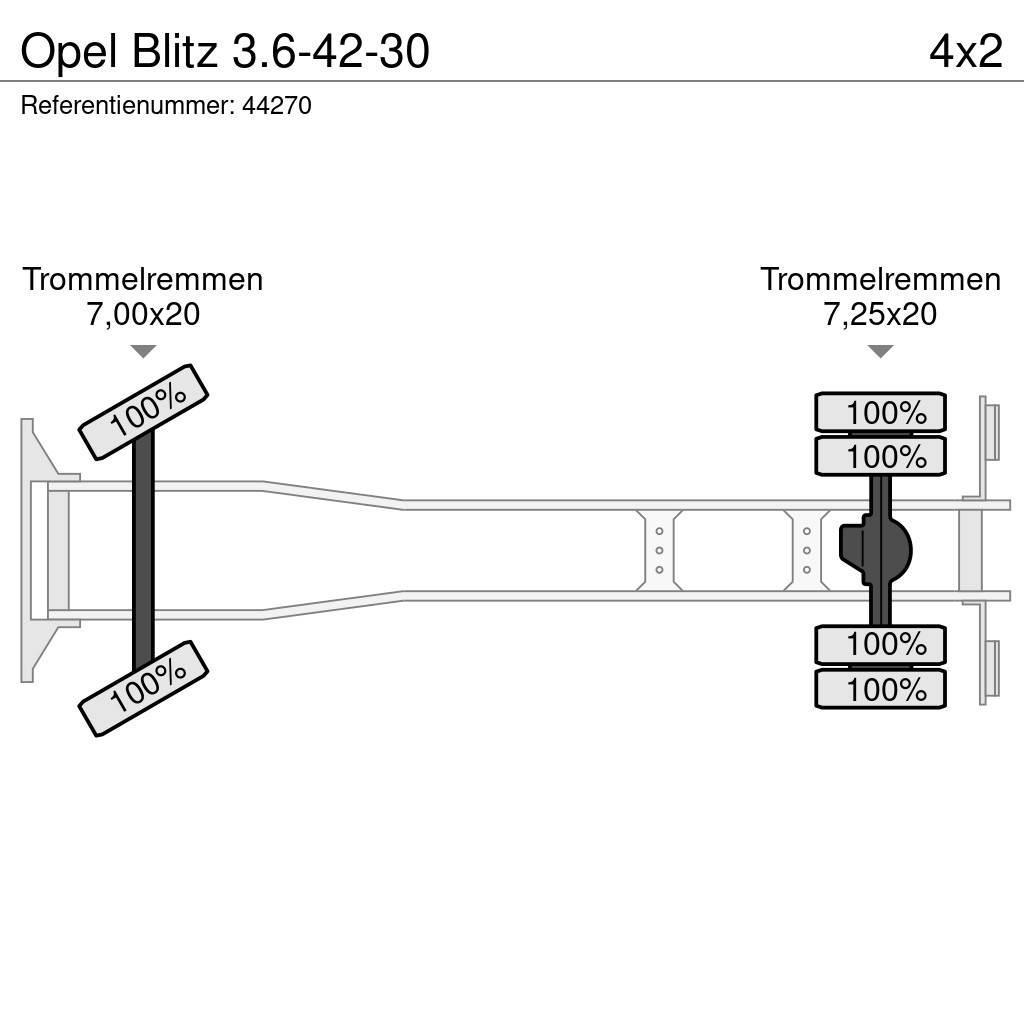 Opel Blitz 3.6-42-30 Camiões estrado/caixa aberta