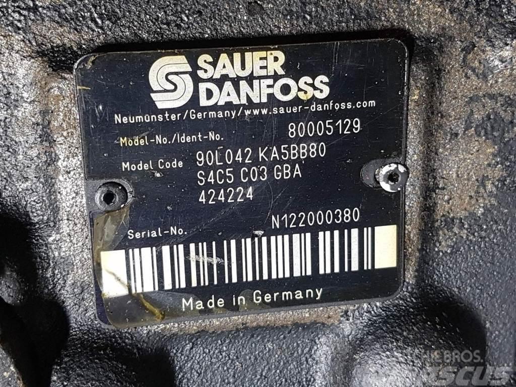 Sauer Danfoss 90L042KA5BB80S4C5-80005129-Drive pump/Fahrpumpe Hidráulica