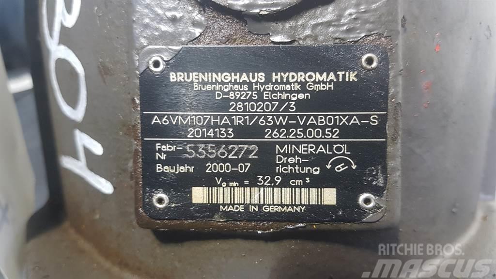 Brueninghaus Hydromatik A6VM107HA1R1/63W -Volvo L30-Drive motor/Fahrmotor Hidráulica