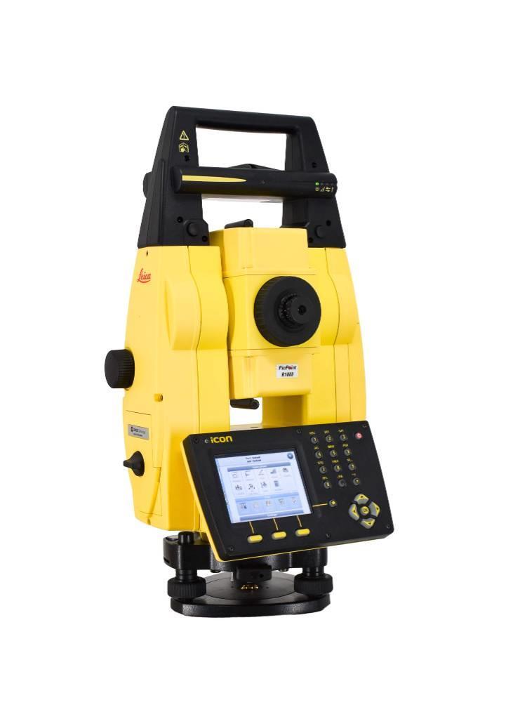 Leica ICR60 5" Robotic Construction Total Station Kit Outros componentes