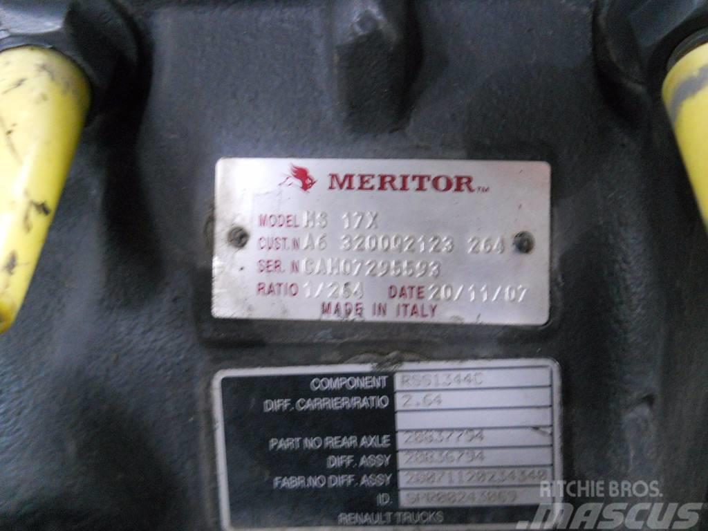 Meritor / Renault RSS1344C / RSS 1344 C / MS17X / MS 17 X Eixos