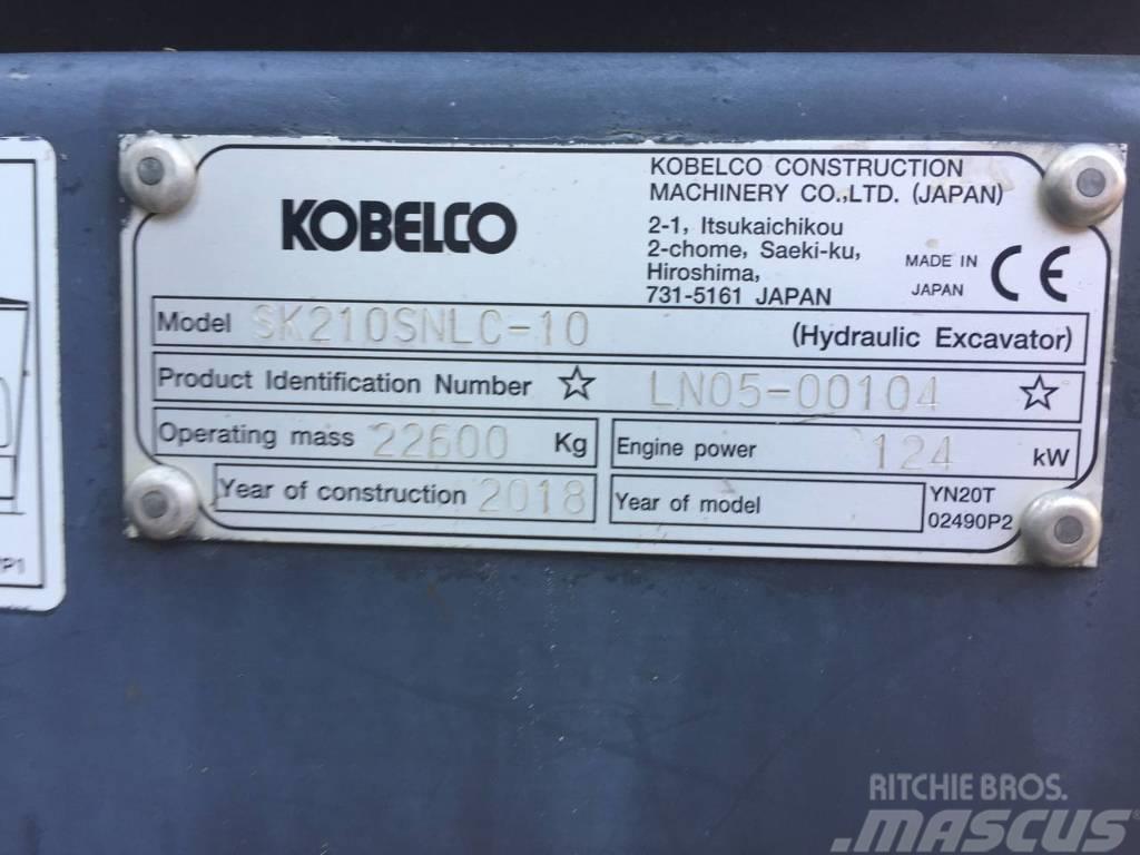Kobelco SK210SNLC-10 Escavadoras de rastos