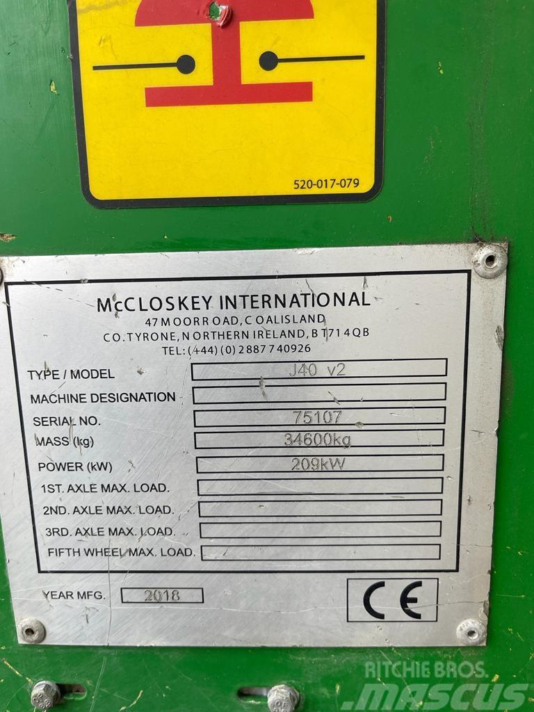 McCloskey J40 v2 Britadores móveis