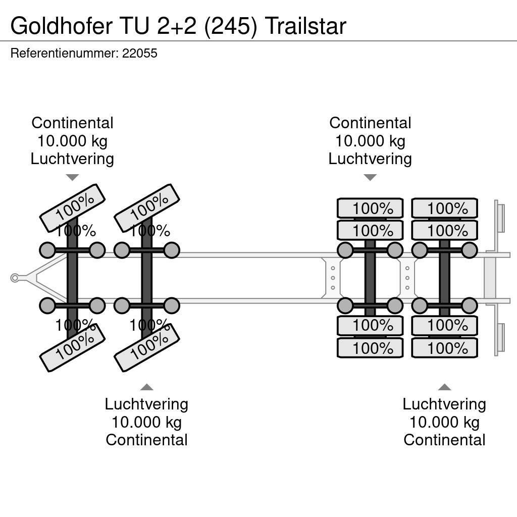 Goldhofer TU 2+2 (245) Trailstar Reboques carga baixa