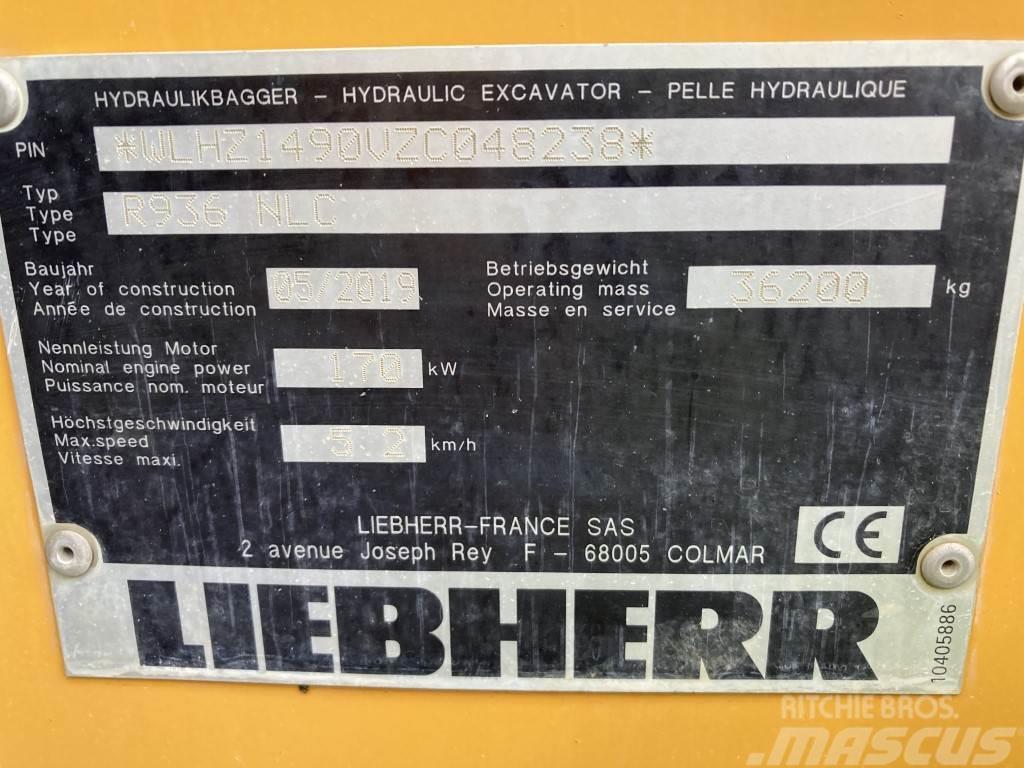 Liebherr R 936 Litronic Escavadoras de rastos