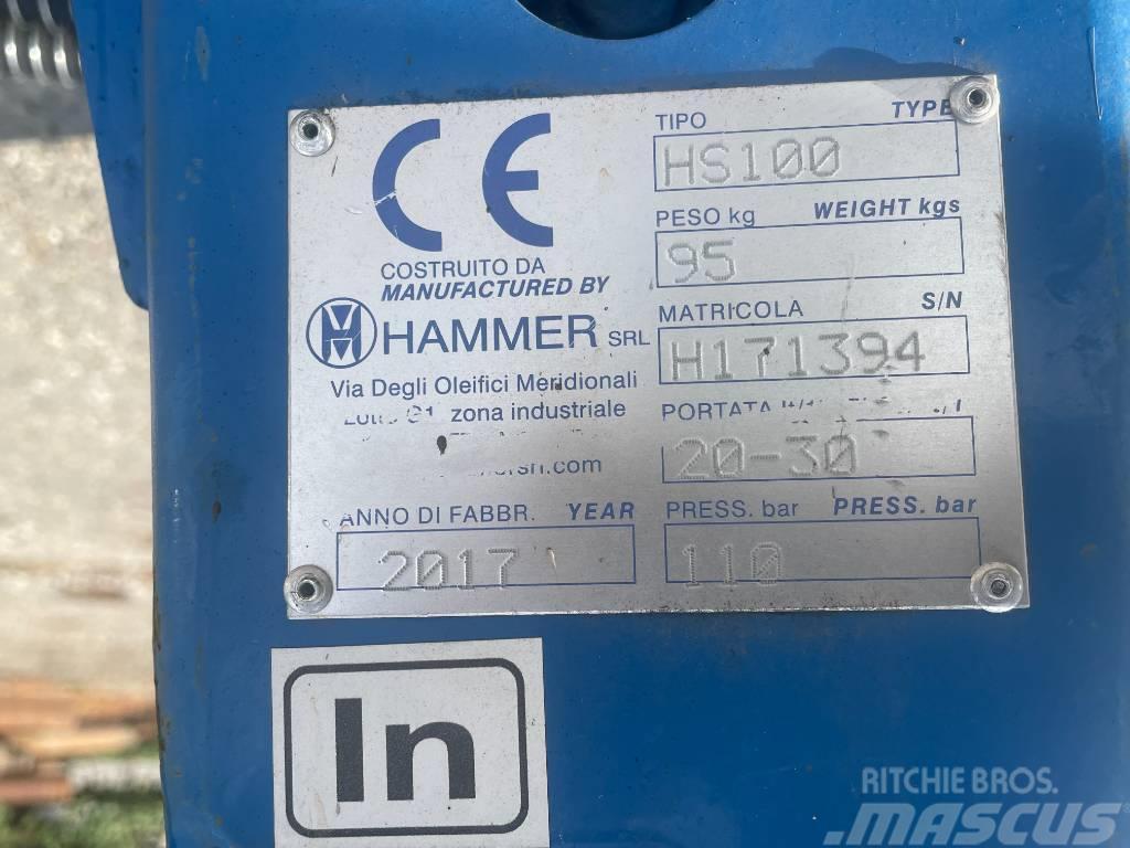 Hammer HS100 Hydraulic Breaker Skid steer Martelos Hidráulicos
