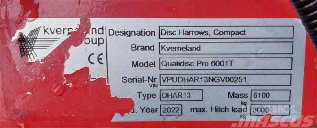 Kverneland Qualidisc Pro 6001 Actipress Twin Grade de discos
