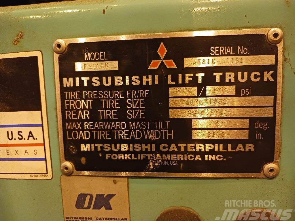 Mitsubishi FGC15K Empilhadores - Outros