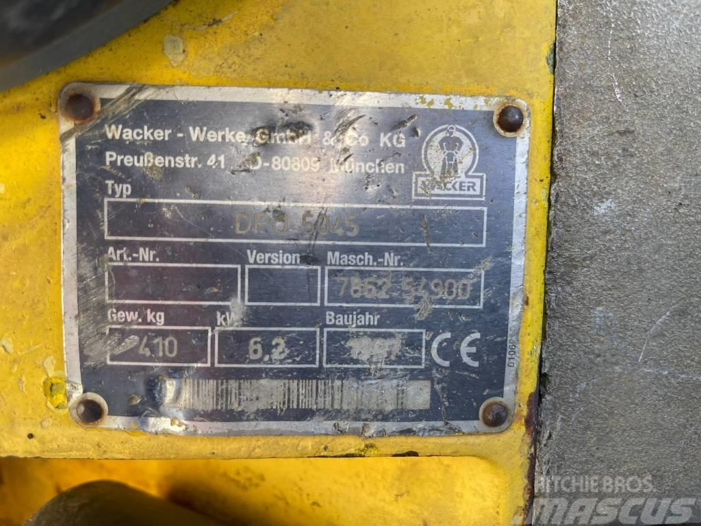 Wacker DPU5045 Placas compactadoras