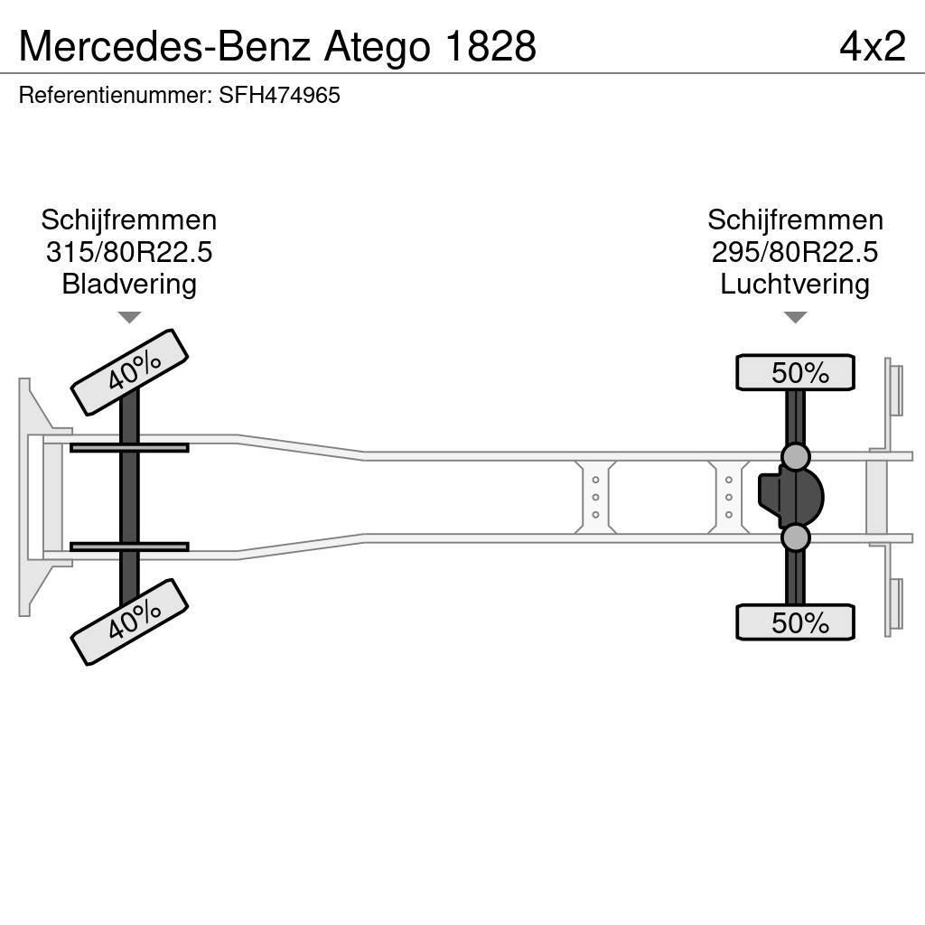 Mercedes-Benz Atego 1828 Camiões de transporte de animais