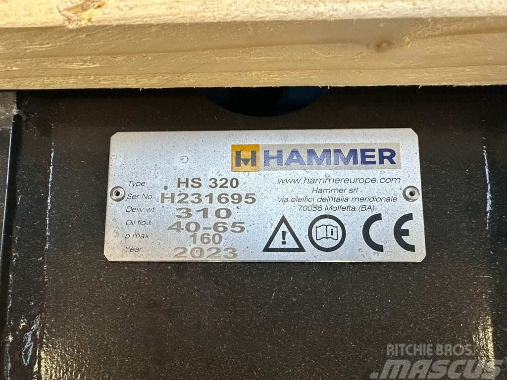 Hammer HS320 Martelos Hidráulicos