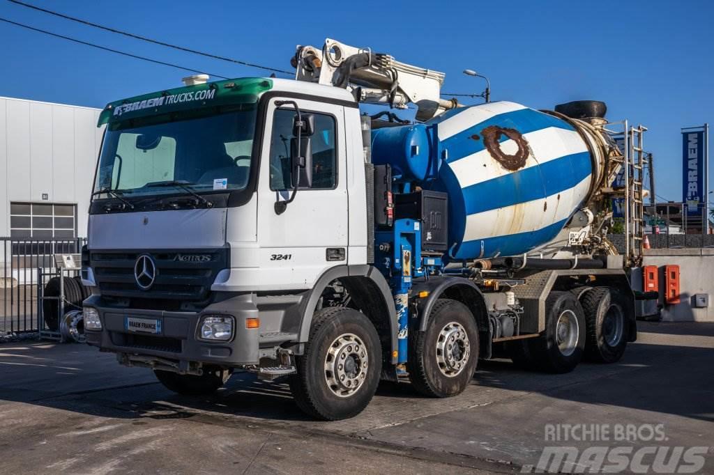 Mercedes-Benz ACTROS 3241 BB+PUTZMEISTER 21m Camiões bomba Betão