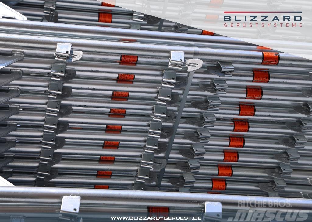 Blizzard S70 488 m² neues Gerüst aus Stahl + Aluböden Andaimes